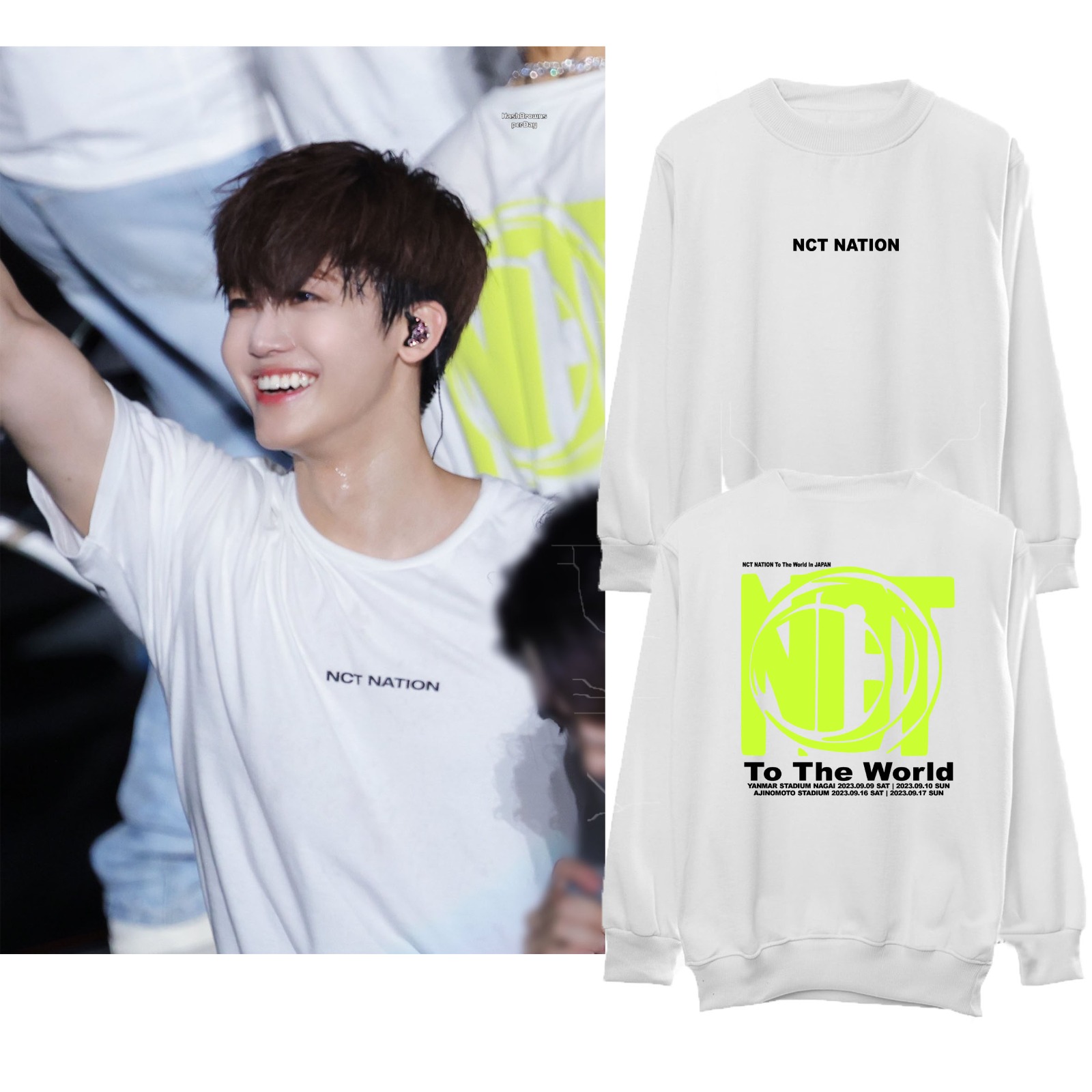 Sweater NCT Nation to the world | Lazada Indonesia