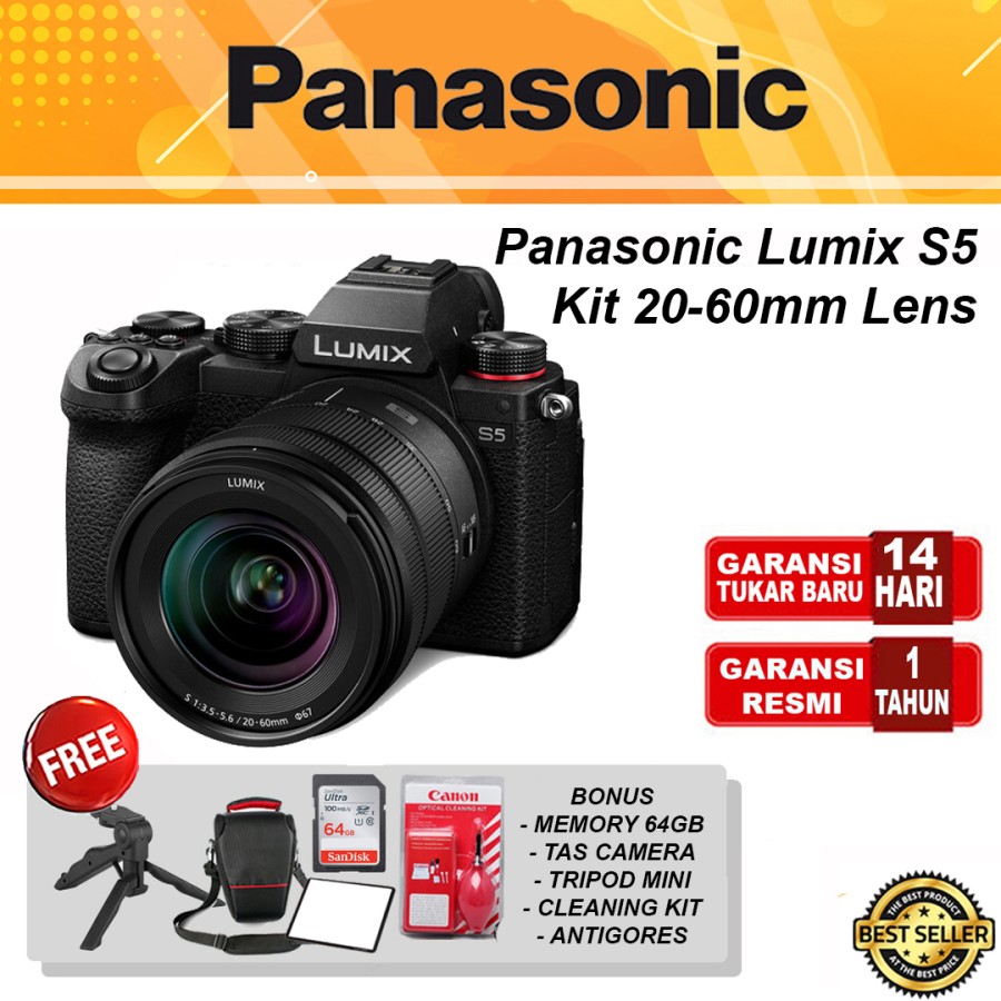 Panasonic Lumix S5 DC-S5 kit 20-60mm Mirrorless Camera Original
