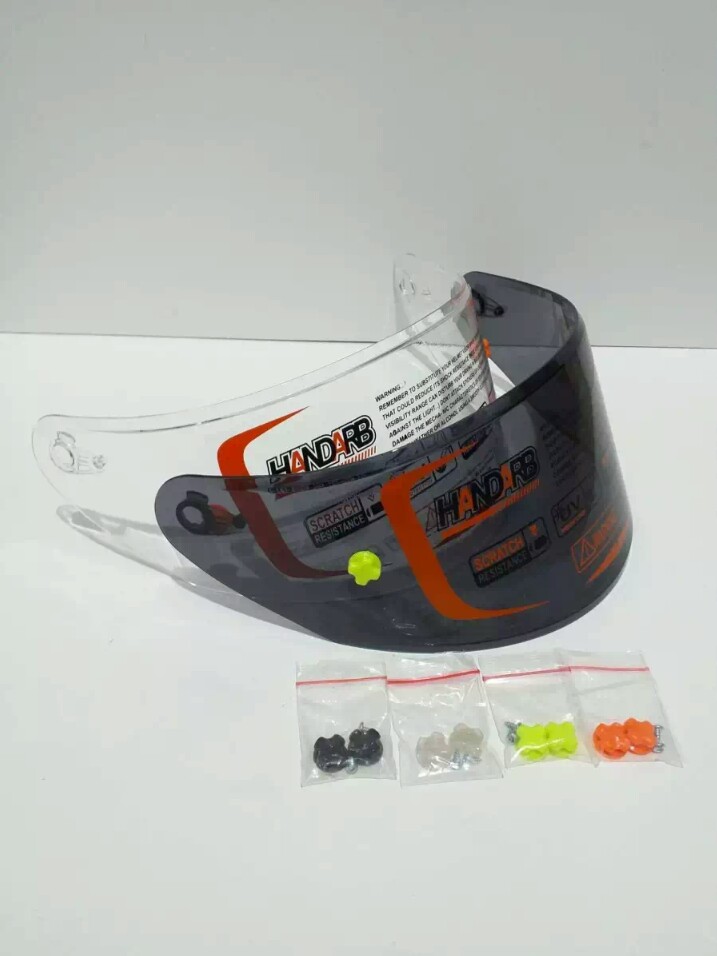 kyt v2r flat visor