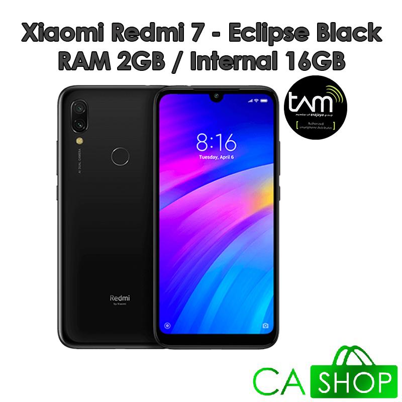 Xiaomi Redmi 7 - 2GB 16GB (2/16) - Black / Blue / Red - Baru NEW - Resmi TAM