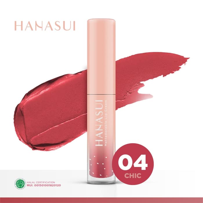 Hanasui Mattedorable Lipcream No 4 Chic Lazada Indonesia Warna lipstik hanasui no 4 Hanasui Mattedorable Lipcream No 4 Chic Lazada Indonesia Warna lipstik hanasui no 4