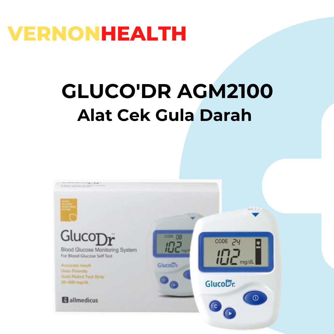 GlucoDr Alat Tes Gula Darah Glucosa Gluco Dr Alat Cek Diabetes | Lazada ...