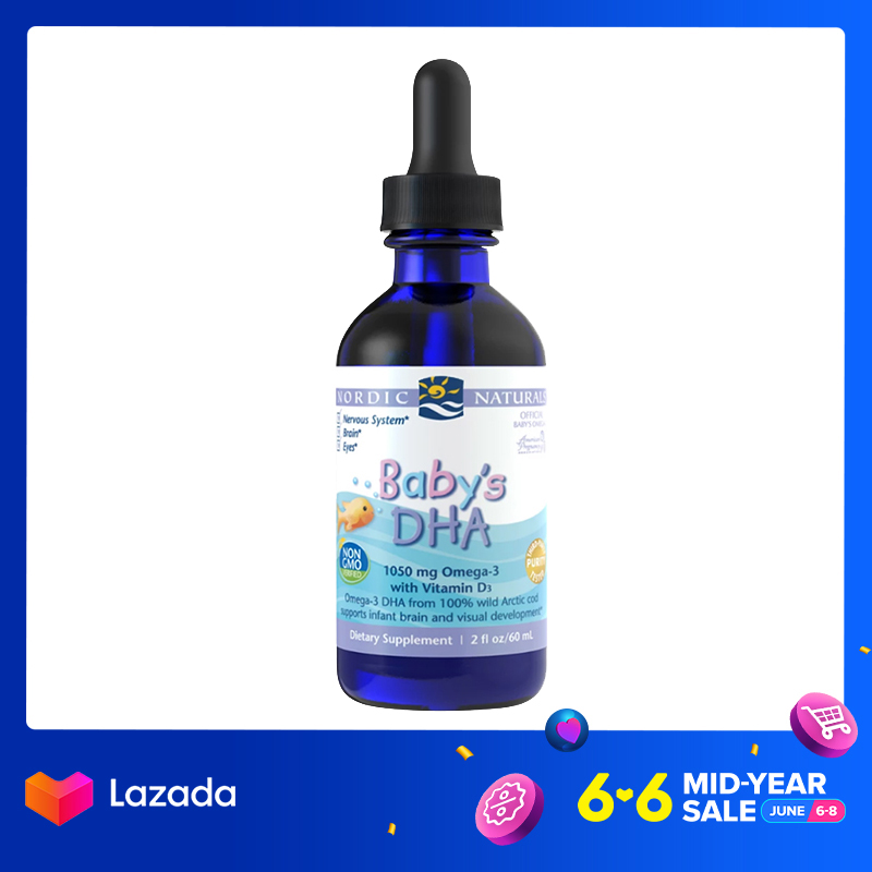 Nordic Alami Bayi DHA \u0026 Vitamin D \u0026 Vitamin D3 60Ml Amerika (Tanggal  Kedaluwarsa: 01/08/2022) | Lazada Indonesia