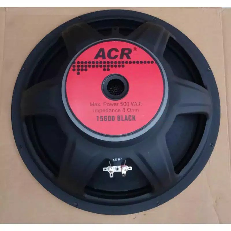 SPEAKER ACR 15600 BLACK 15 INCH ORIGINAL ACR 500 WATT Lazada - Main Image