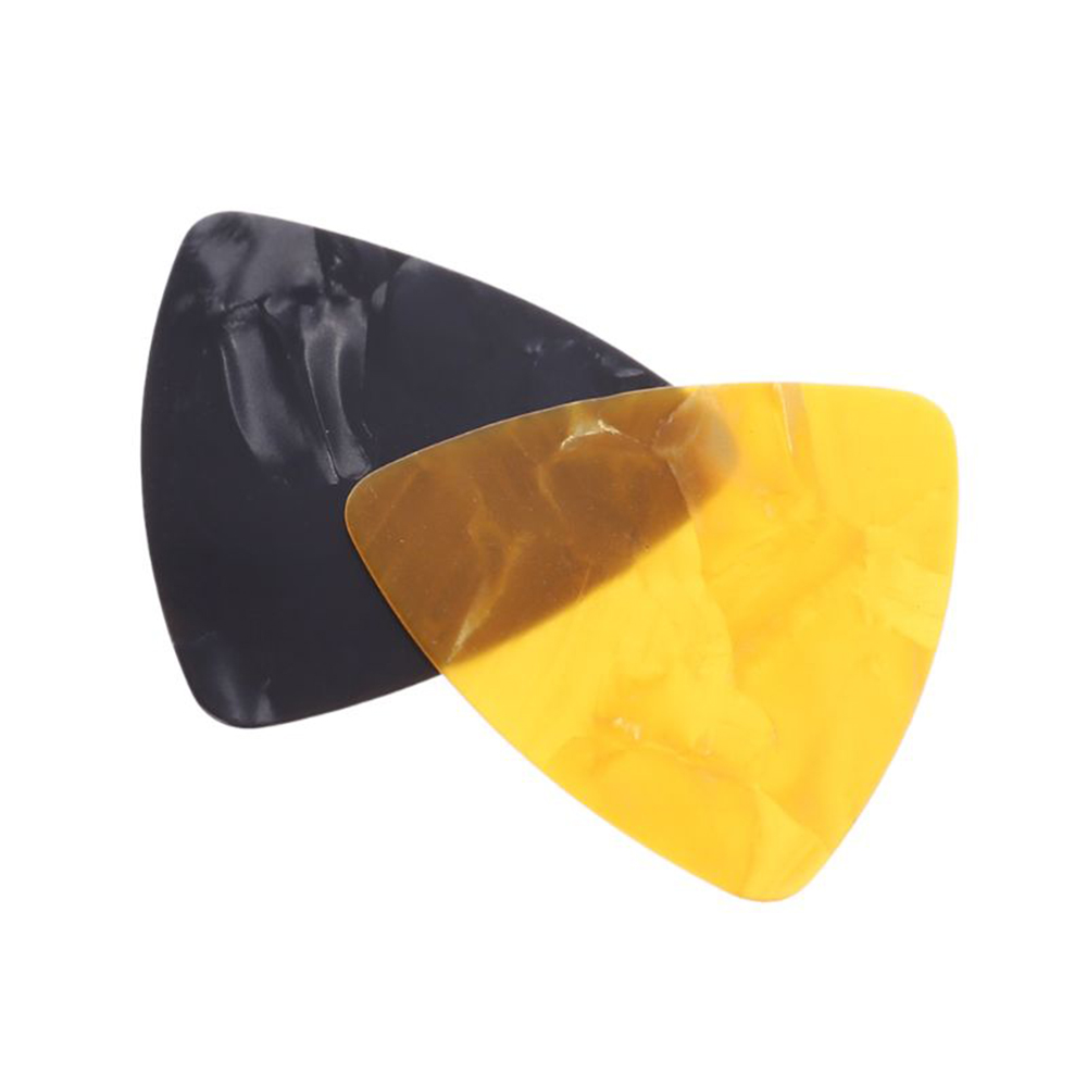 10 Dụng Cụ Tam Giác 0.46Mm Đàn Guitar Pick Guitar Phụ Kiện Miếng Gảy Celluloid