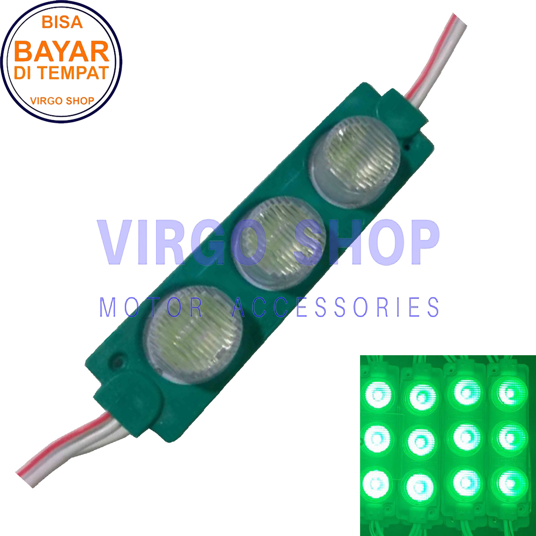 Lampu Led Module 3 Watt 12v Led Modul 3 Mata Besar Virgo Shop