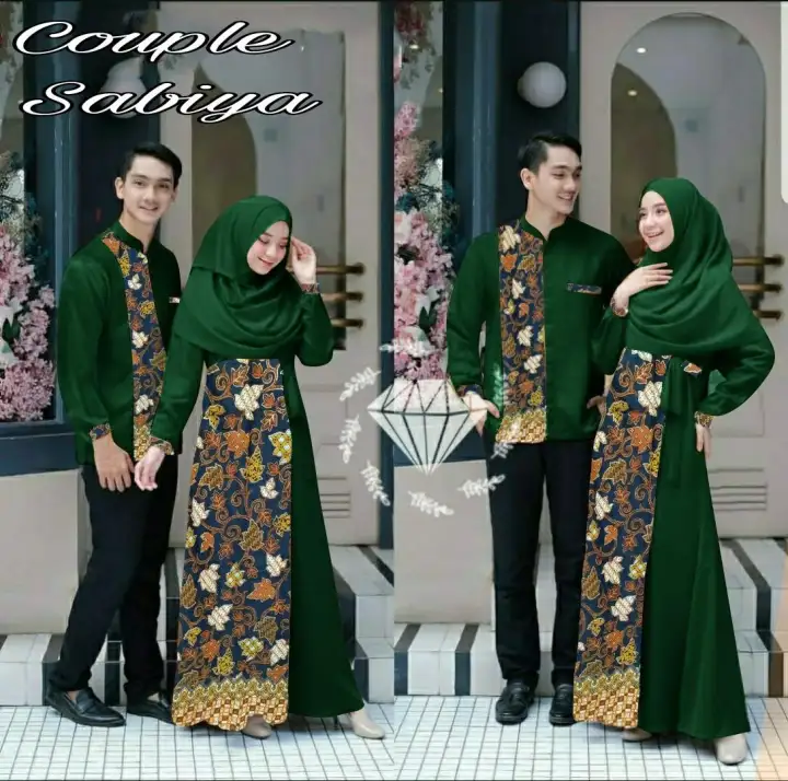 Rumah Gaye Cp Sabiya Batik Baju Pasangan Muslim Pakaian Couple Kondangan Baju Pasangan Pria Wanita Outfit Lamaran Baju Lebaran Pria Wanita Kemeja Pria Lengan Panjang Batik Wanita Couple Batik Lazada Indonesia