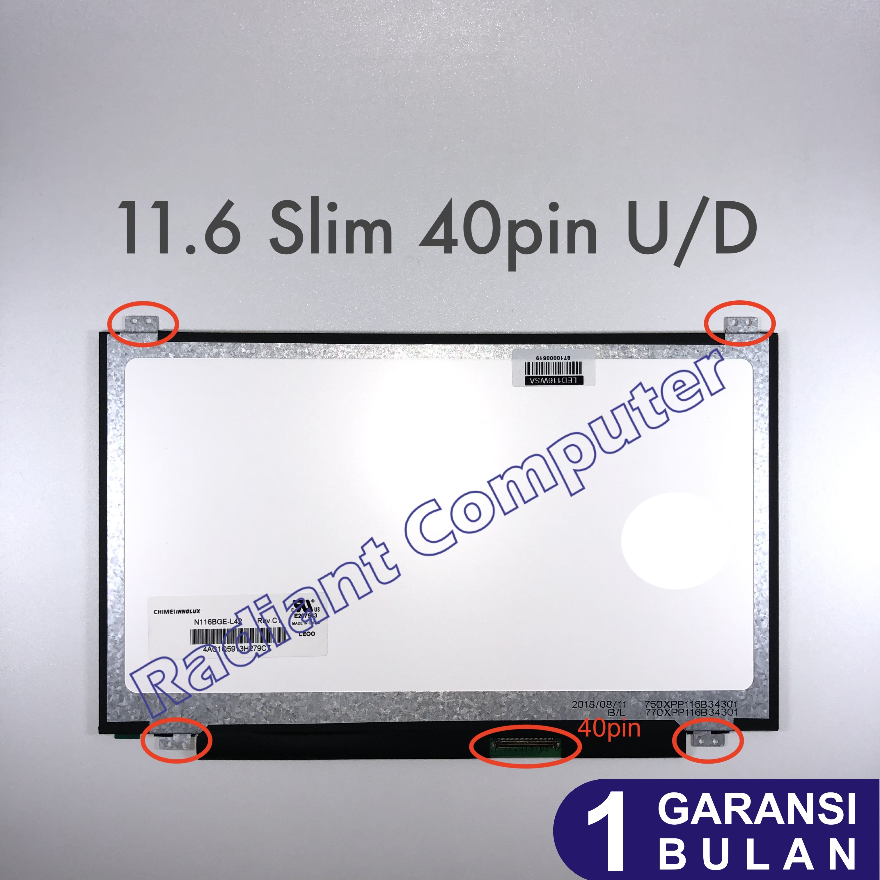 LCD LED Acer Aspire One 722 725 756 