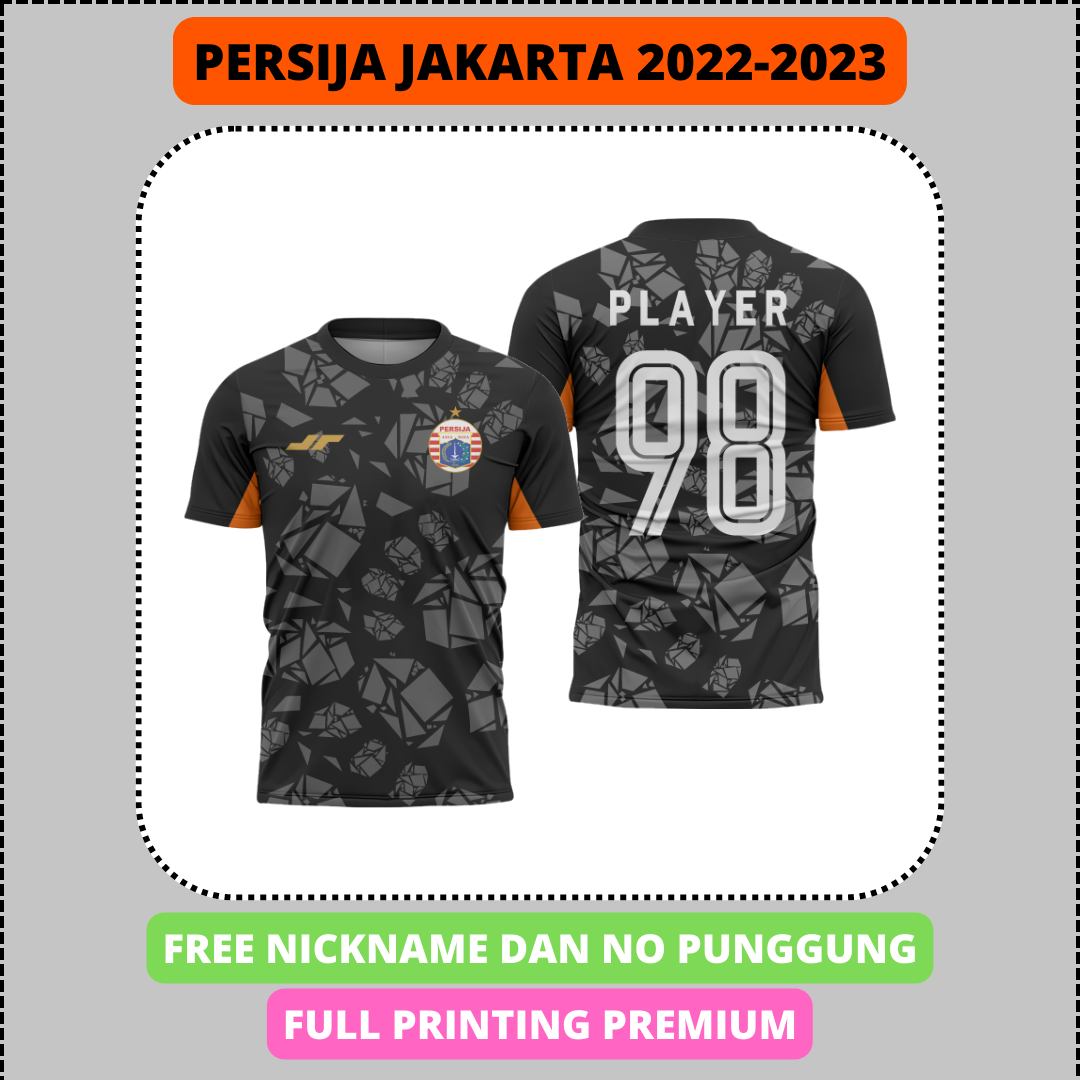 Jersey Persija Jakarta Terbaru 20222023 Full Printing Premium Baju