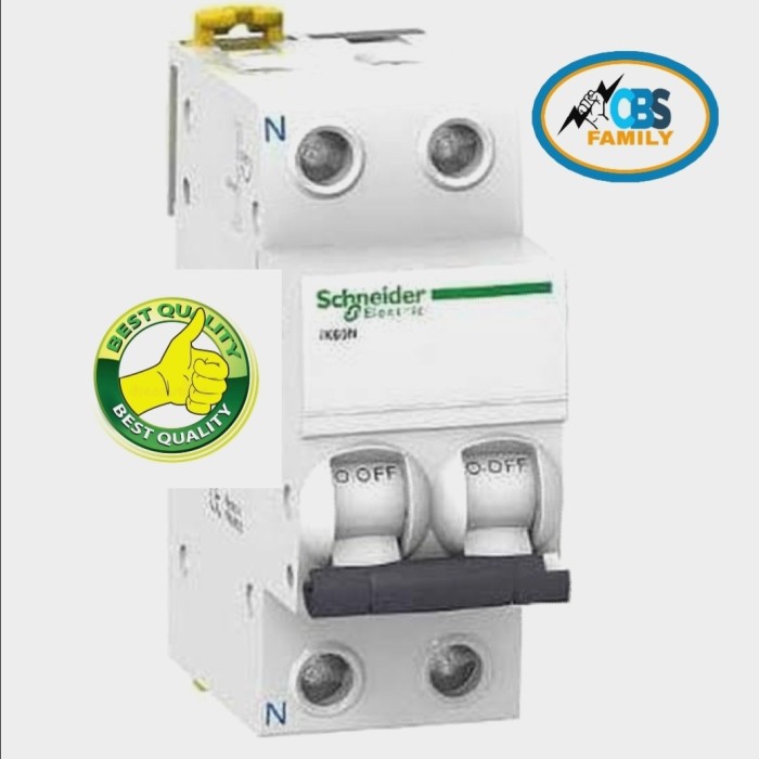 Promo Eksklusif Mcb 2phase 6 10 16 Dan 20 Ampere Ik60n Merk Schneider Terbatas Lazada Indonesia
