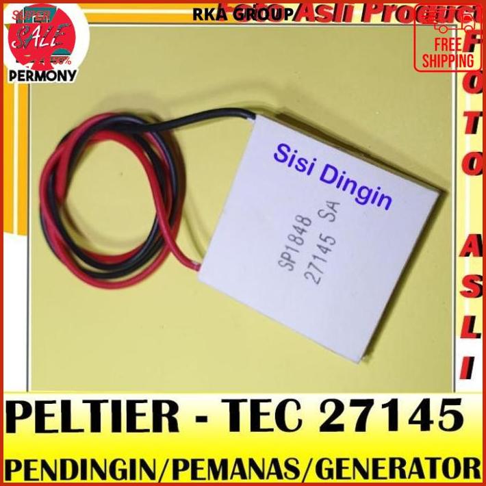 Tec 27145 Thermoelectric Peltier Sp1848 Cooler Generator Tec-27145
