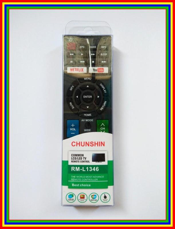 Remot Remote TV Sharp LCD LED Smart TV Youtube Netflix Universal
