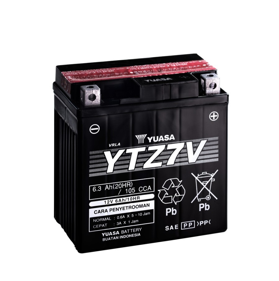 AKI KERING YUASA YTZ7V AKI NMAX OLD, AEROX 155 ABS, LEXI, KLX 150