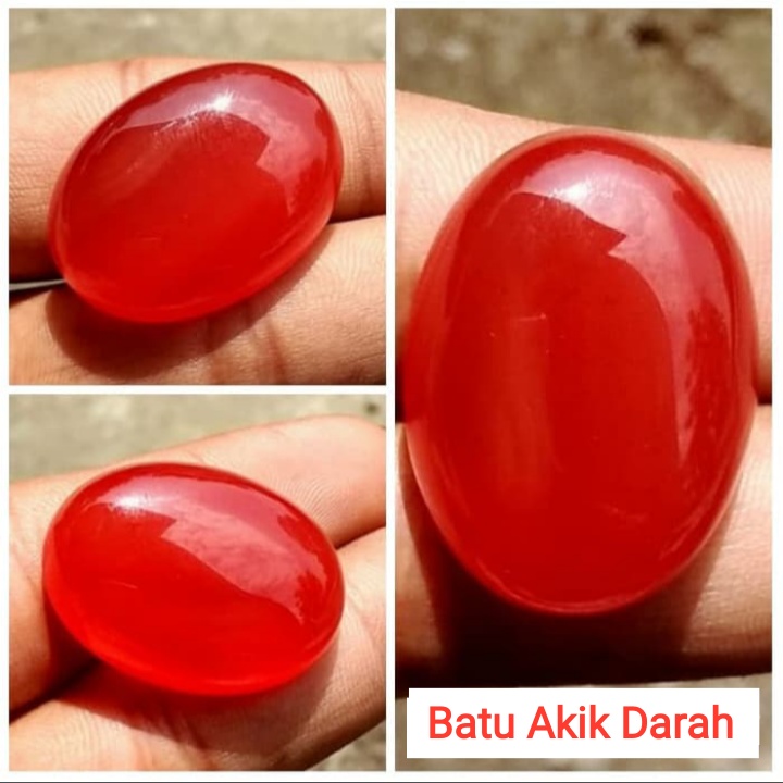 Batu Akik Darah Merah Jumbo Mempesona Lazada Indonesia