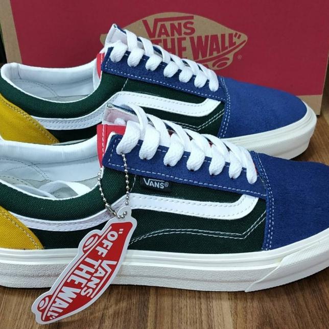 van multicolor shoes