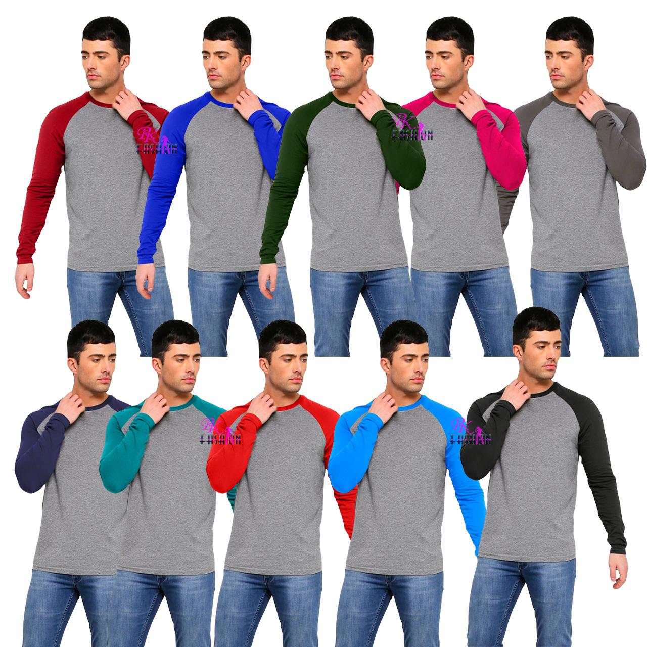 RK fashion | raglan kaos polos | baju pria lengan panjang raglan | kaos polos pria | kaos distro