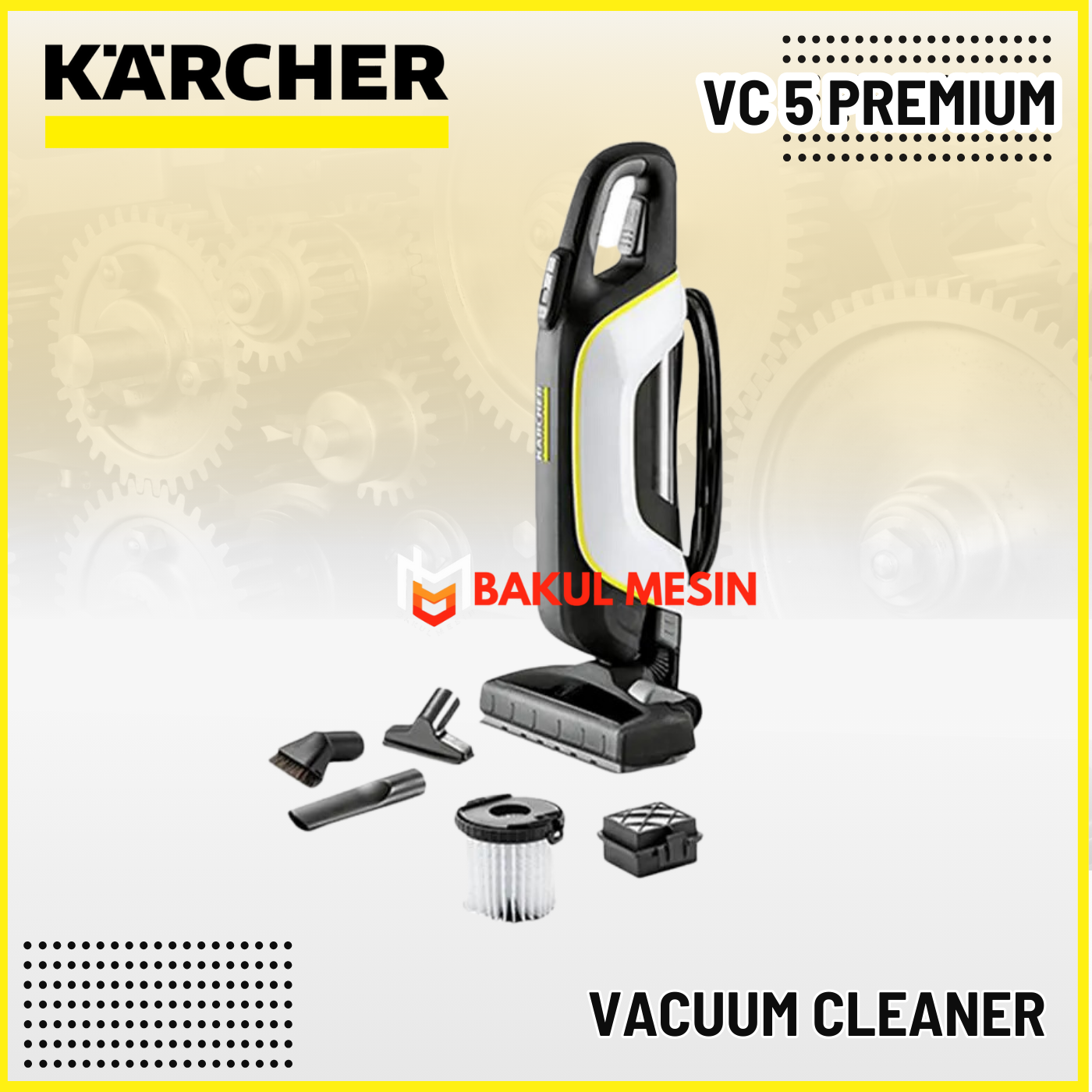 Mesin Penyedot Debu Karcher VC 5 Premium Handled Vacuum Cleaner VC5