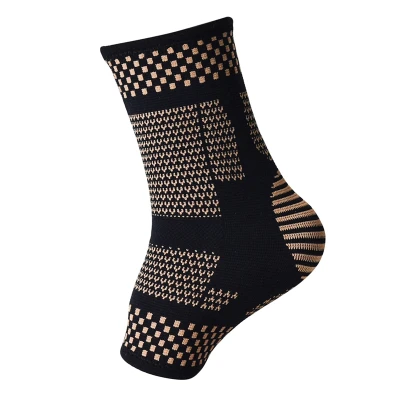 Ankle Brace Compression Sleeve Plantar Fasciitis Sock with Foot Arch Support Reduces Swelling & Heel Spur Pain