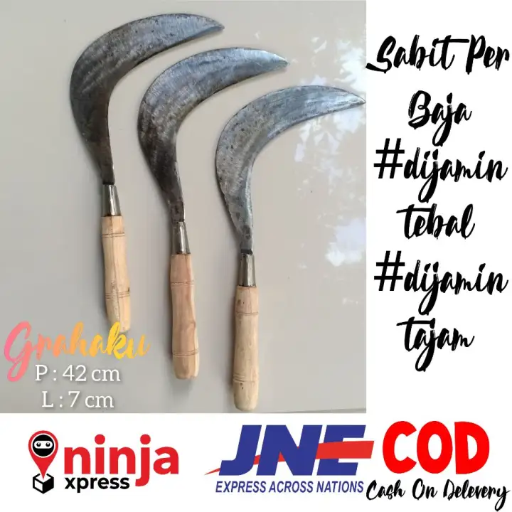 Terlaris Sabit Arit Per Baja Mobil Asli Arit Pemotong Rumput Arit Sabit Babat Semak Lazada Indonesia
