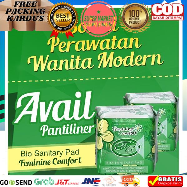 Pembalut Avail Panty Liner dengan teknologi terkini lebih nyaman di
