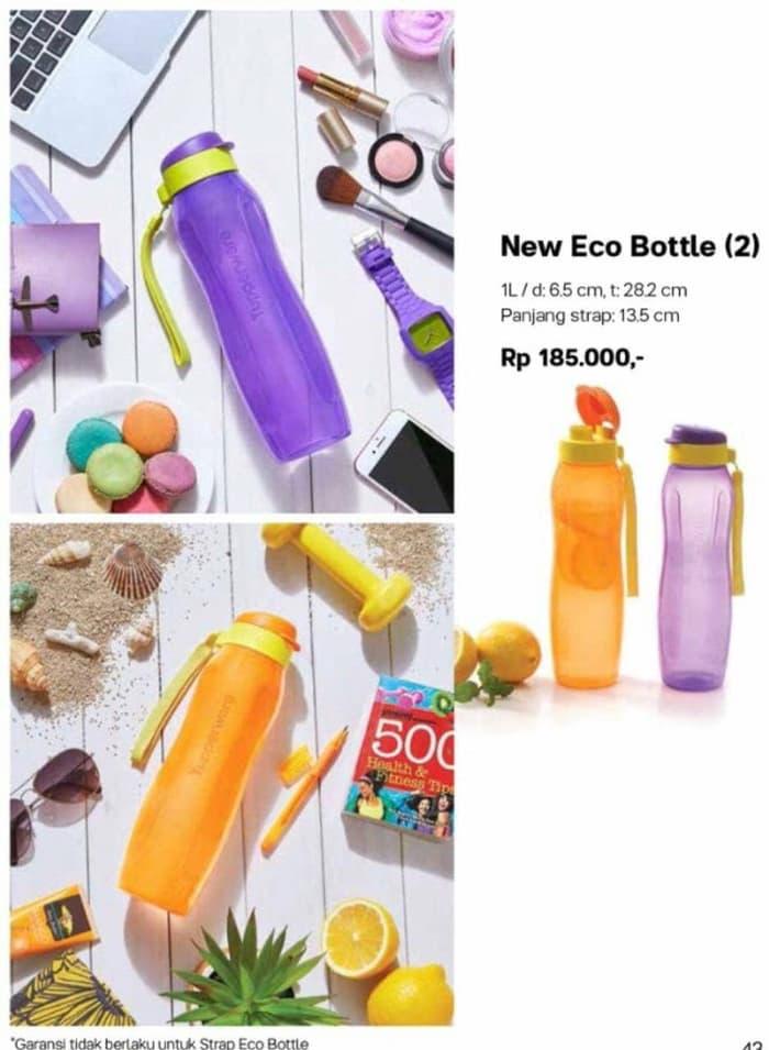 Tupperware New Eco Bottle 1L - 1 pc gratis starp/-tali