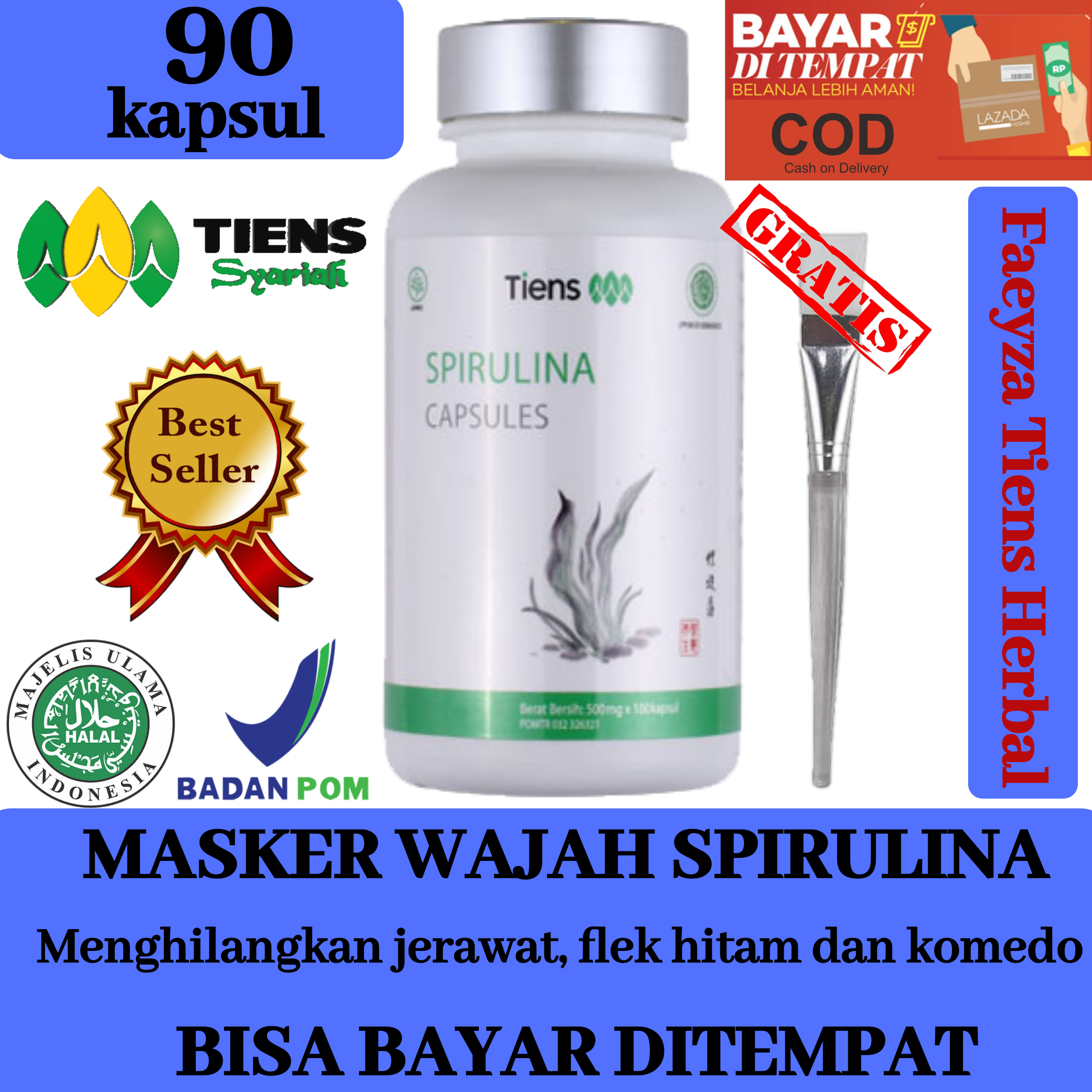 Info Harga Masker Spirulina Herbal Paling Laku » Sing Payu