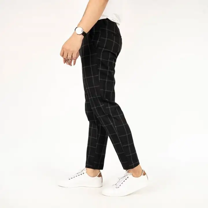 long pants tartan