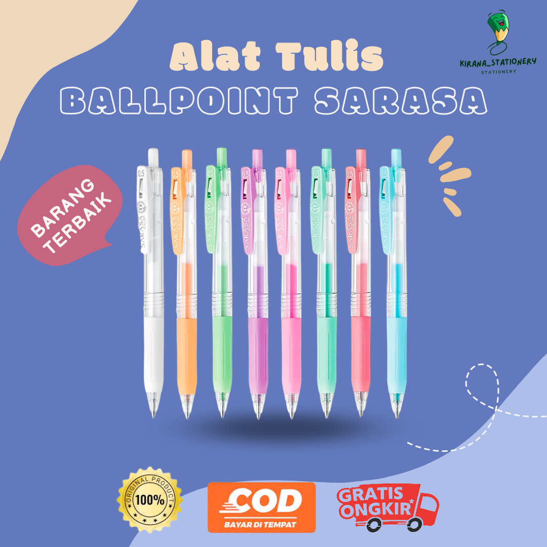SARASA PEN BULPEN SARASA PULPEN SARASA SARASA MILKY SARASA 0.5