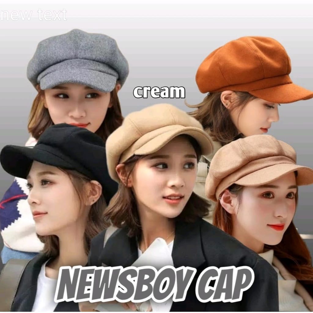Jual Topi Newsboy Cap Pria Terbaru 
