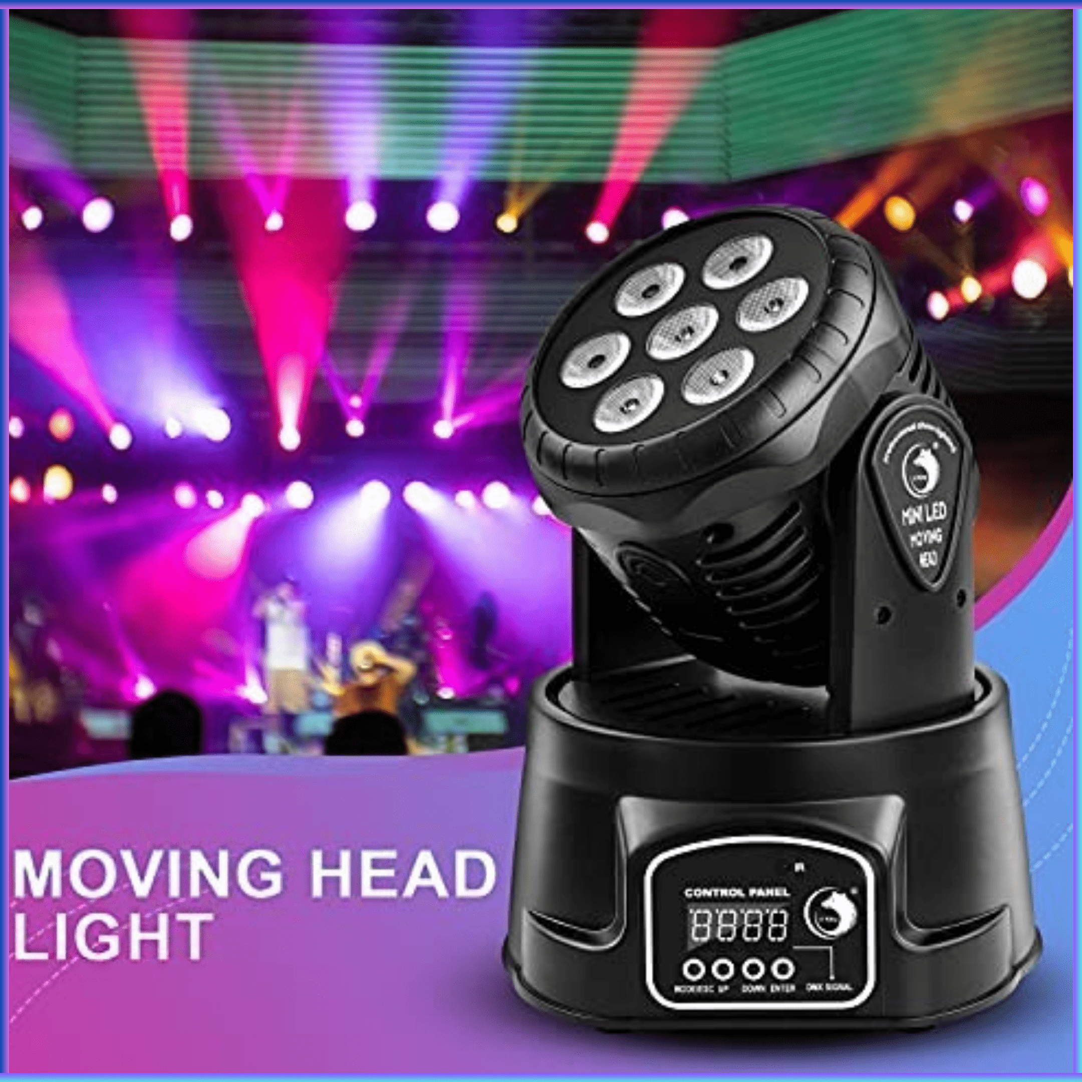 PENGIRIMAN CEPAT SHEHDS Lampu Sorot LED Spotlight Stage Party DMX512 150W 240V SHE 0718 Lampu