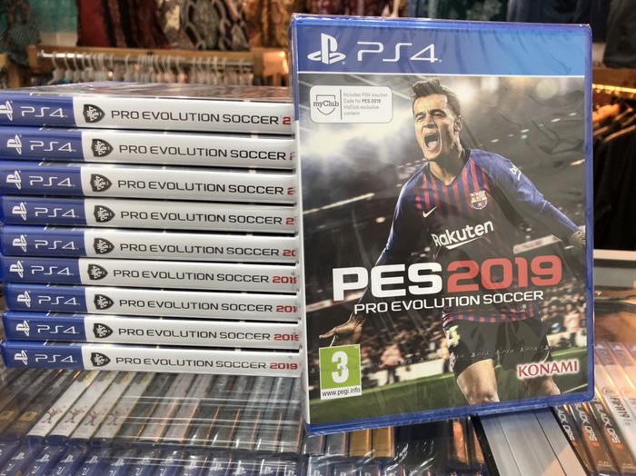 Kaset Game BD PS4 Pes 2019 Pro Evolution Soccer