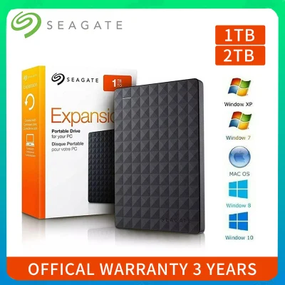 Seagate 2TB/1TB Hard Disk Eksternal 2.5" Portable Hardisk USB 3.0 HDD External