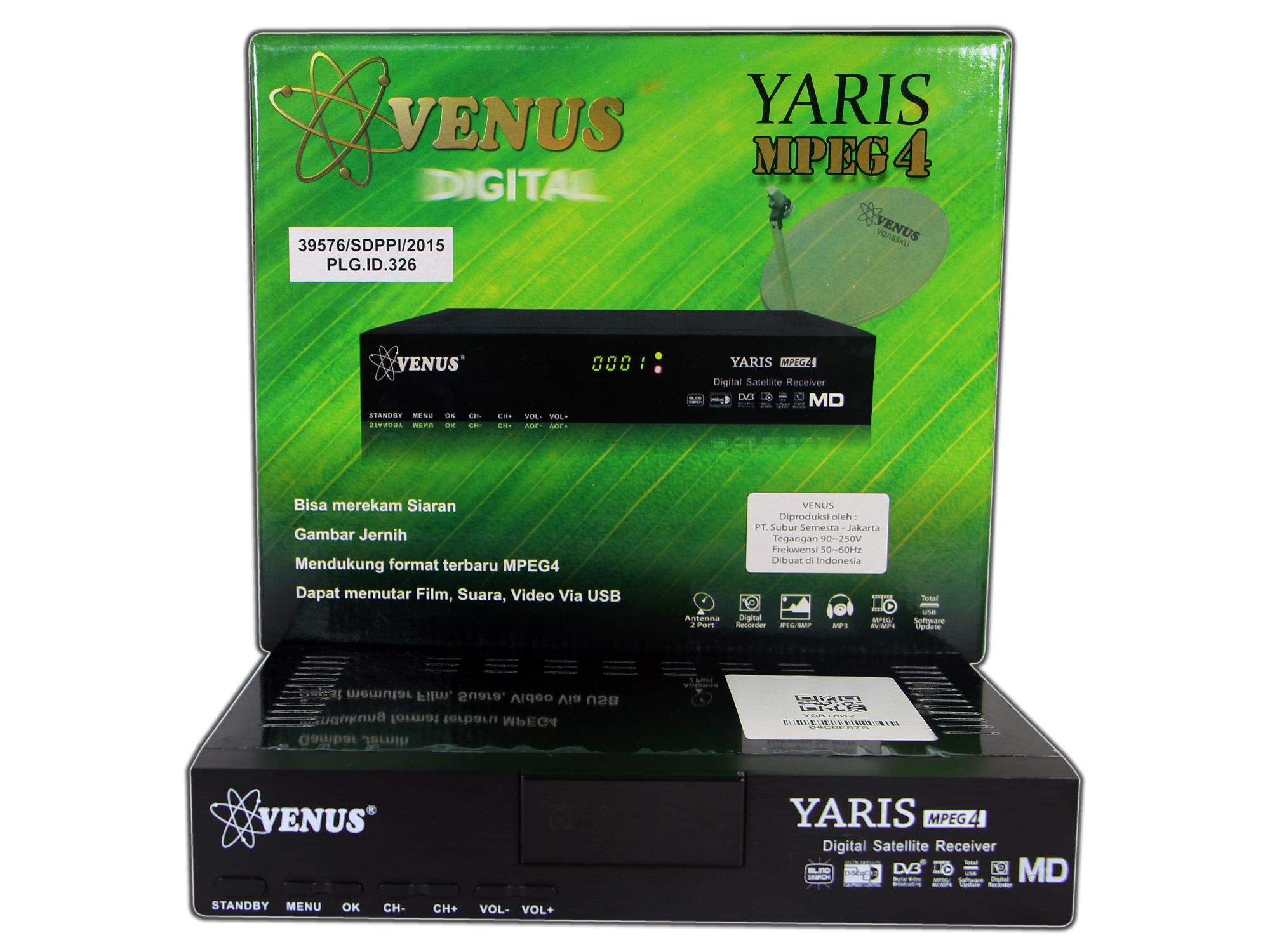 RECEIVER VENUS YARIS MPEG 4