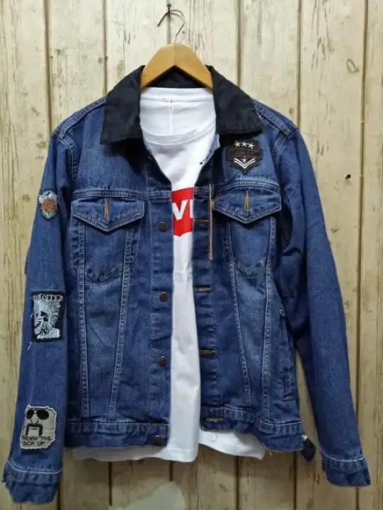 jaket jeans branded