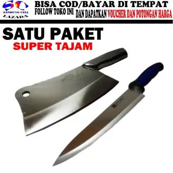 Paket Pisau Tajam Daging Tebal Pisau Tajam Daging