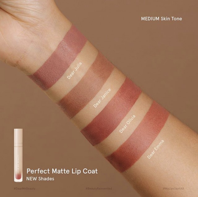 dear me perfect matte lip coat