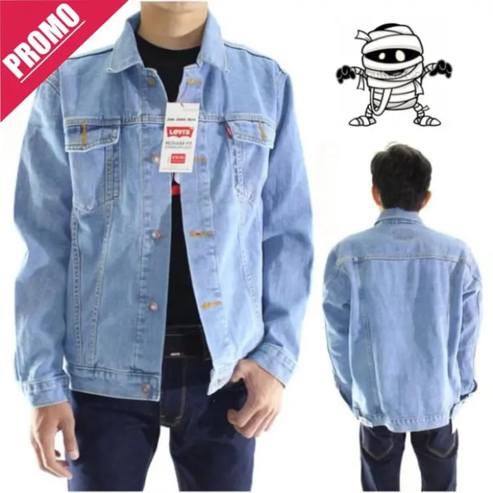 Jaket Jeans Import Levis Cowok Distro Jeans Pria Cowo Denim Terbaru Murah 2020 Jaket Jeans Levis Pria Bioblitz Keren Premium Biru Telor Asin La971 Lazada Indonesia