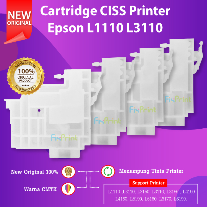 Cartridge Dumper Epson L1110 L3110 CISS Damper L3150 L4150 L4160 L5190