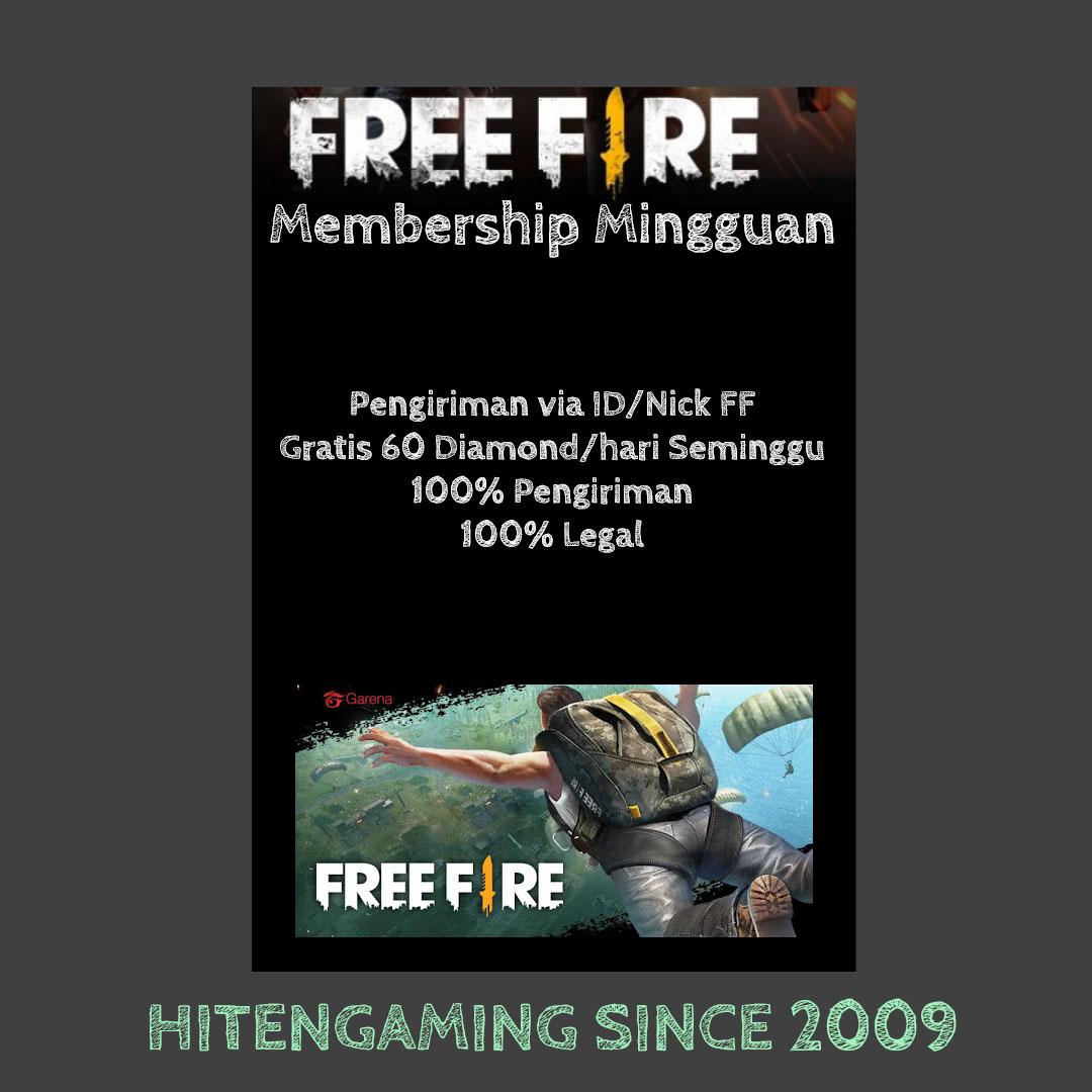 Membership Mingguan Free Fire