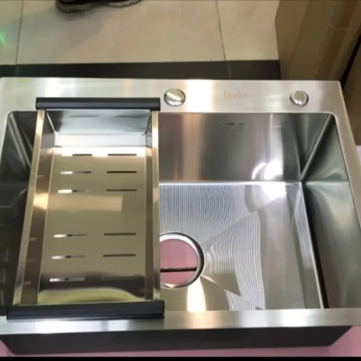 Kitchen Sink 60x45 Stainless Bak Cuci Piring Stainless 6045 Lazada Indonesia