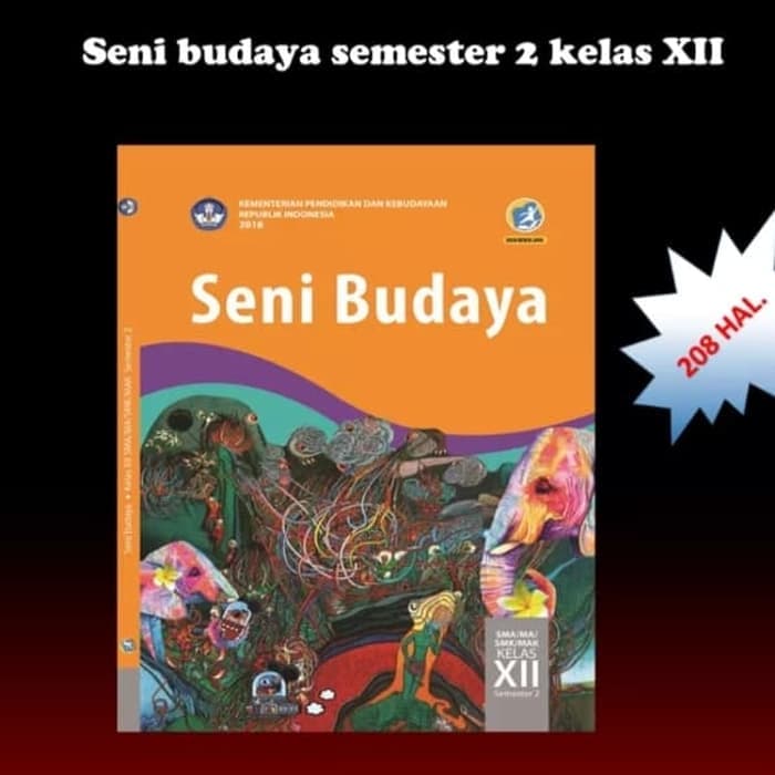 Bisa Cod Ori Buku Teks Siswa Seni Budaya K13 Dikbud Kelas 12 Semester 2 Murah Lazada Indonesia