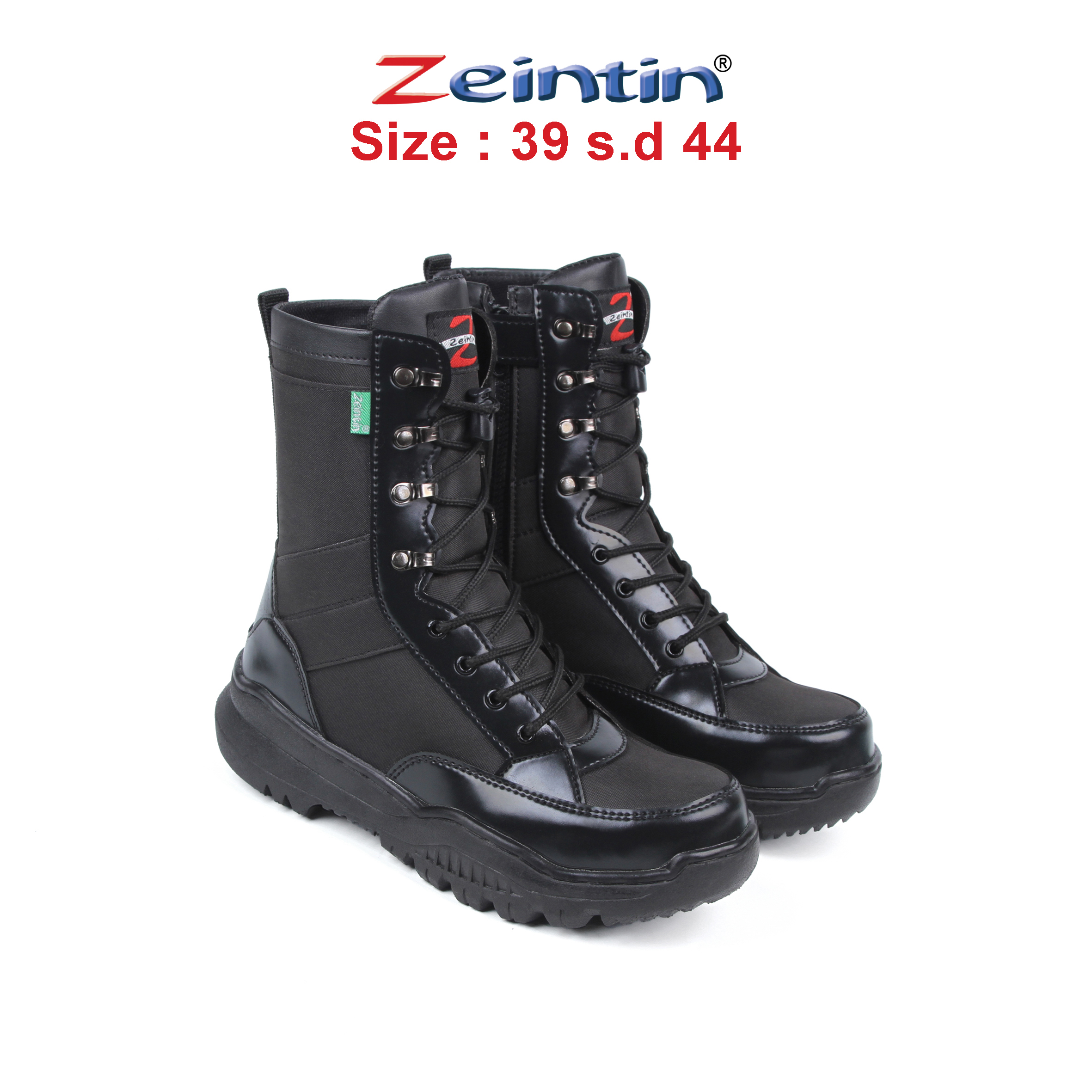 Zeintin Sepatu Safety Boot Pria Ujung Besi Sepatu Kerja Lapangan