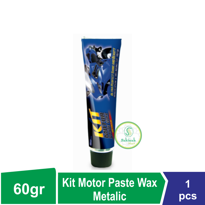 Kit Motor Paste Wax Metallic / Original Pengkilap Motor 60 gr Lazada