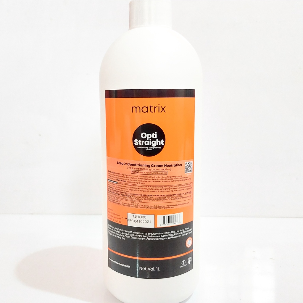 Matrix Conditioning Cream Neutralizer Global (orens) Step 2 1000 ml