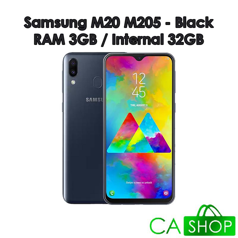 Daftar Harga Samsung Galaxy M20 Terbaru Juli 2019 11 Samsung Galaxy M20 M205 - RAM 3GB ROM 32GB (3/32) - Charcoal Black / Ocean Blue - Baru NEW - Resmi SEIN