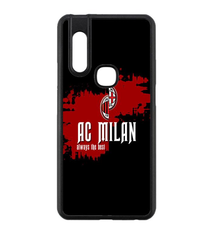 Casing For Vivo V15 Ac Milan line Flag E1748