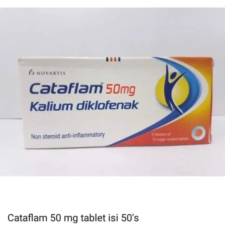 Kataflam 50mg Obat Sakit Gigi Lazada Indonesia