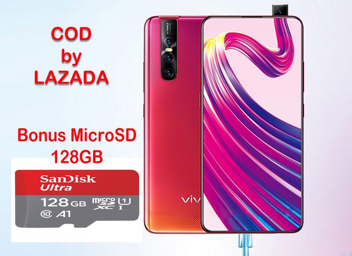 Vivo V15 32 MP Selfie Camera - RAM 6/64 GB - Garansi Resmi + BONUS MMC 128GB
