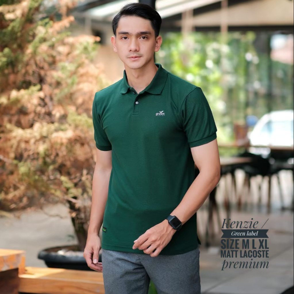 Kaos Kerah Pria Poloshirt Pria dengan Berbagai Pilihan Warna dan Ukuran ...