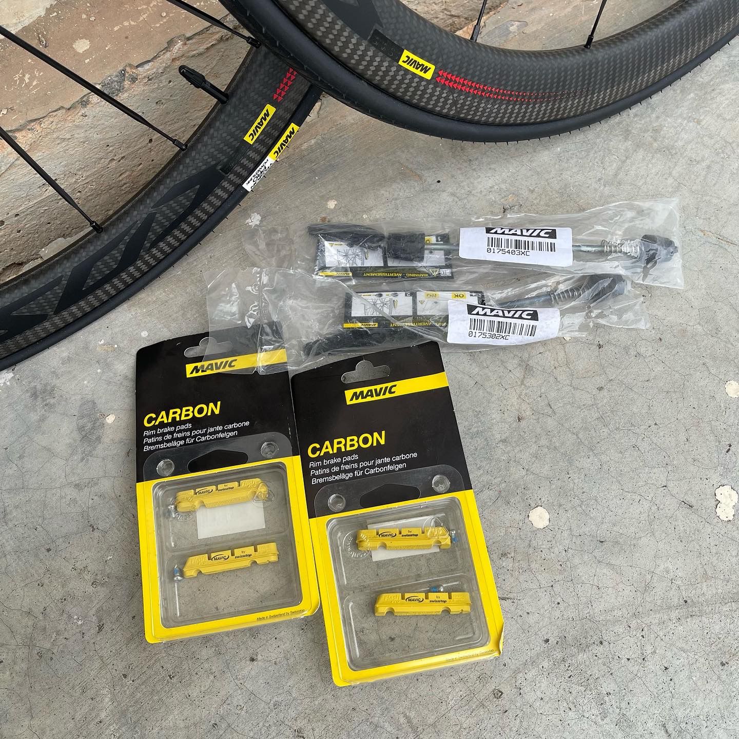 Wheelset Road Bike 700 Mavic Cosmic Pro Carbon SL C-Rims Lazada